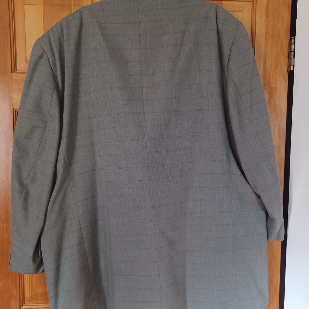 Mens big and tall suit